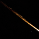 Illustration for article titled Crystal clear photo of the fiery reentry and destruction of a spaceship